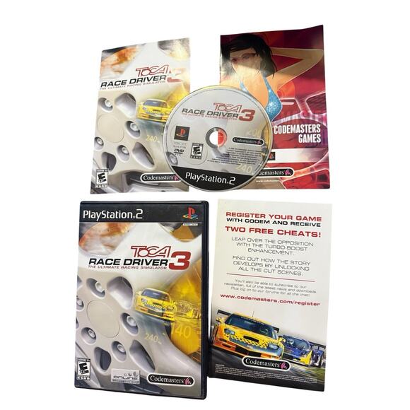 TOCA Race Driver 3 PS2 PAL ENGLISH TESTED & AUTHENTIC Complete - Picture 1 of 1